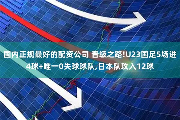 国内正规最好的配资公司 晋级之路!U23国足5场进4球+唯一0失球球队,日本队攻入12球