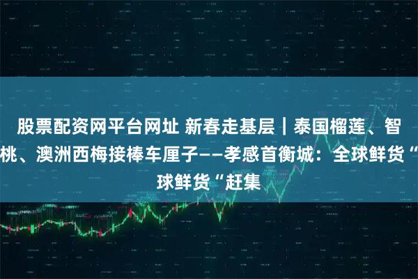 股票配资网平台网址 新春走基层｜泰国榴莲、智利油桃、澳洲西梅接棒车厘子——孝感首衡城：全球鲜货“赶集